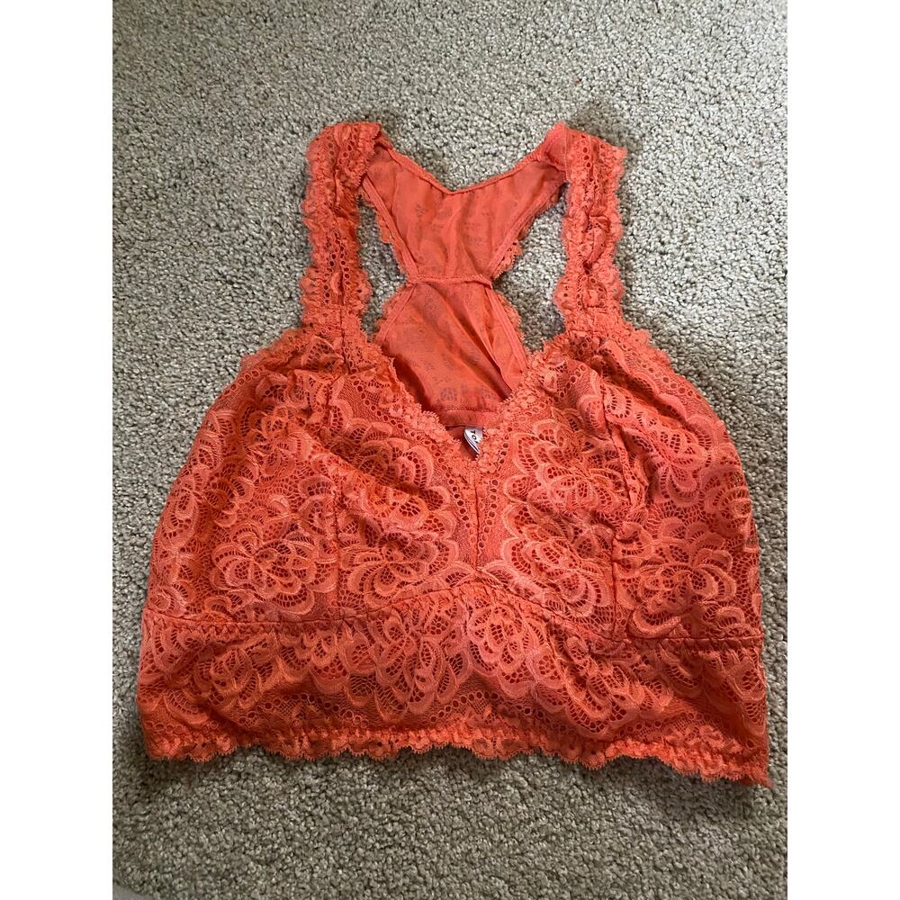 Torrid Curve Coral Lace Bralette – Size 2